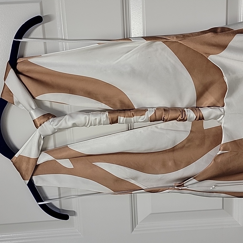 PARKER NIA ABSTRACT MAXI DRESS SIZE 4 NWT - Picture 10 of 15